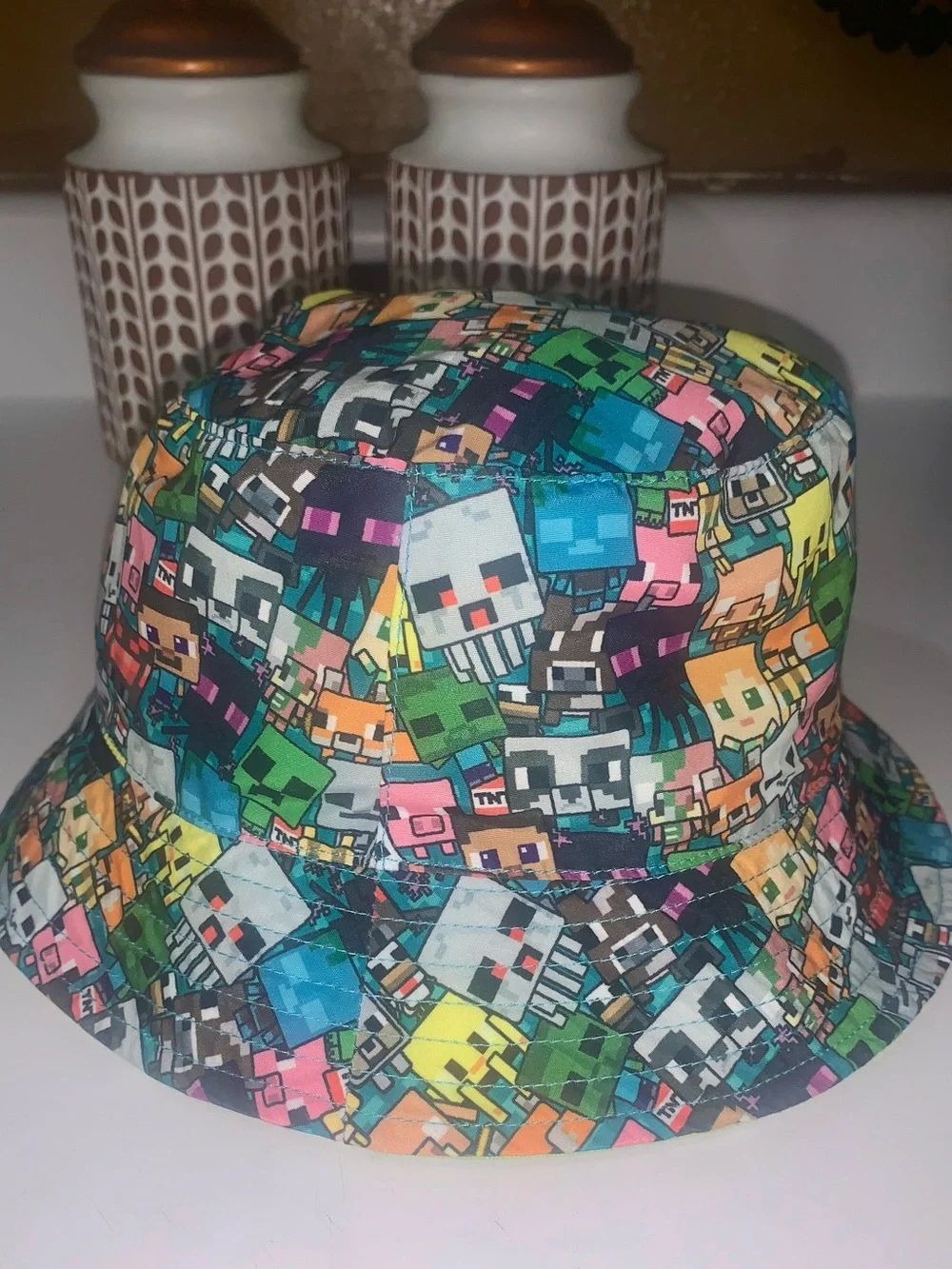 Youth Minecraft Reversible Bucket Hat NWOT 3 for $15